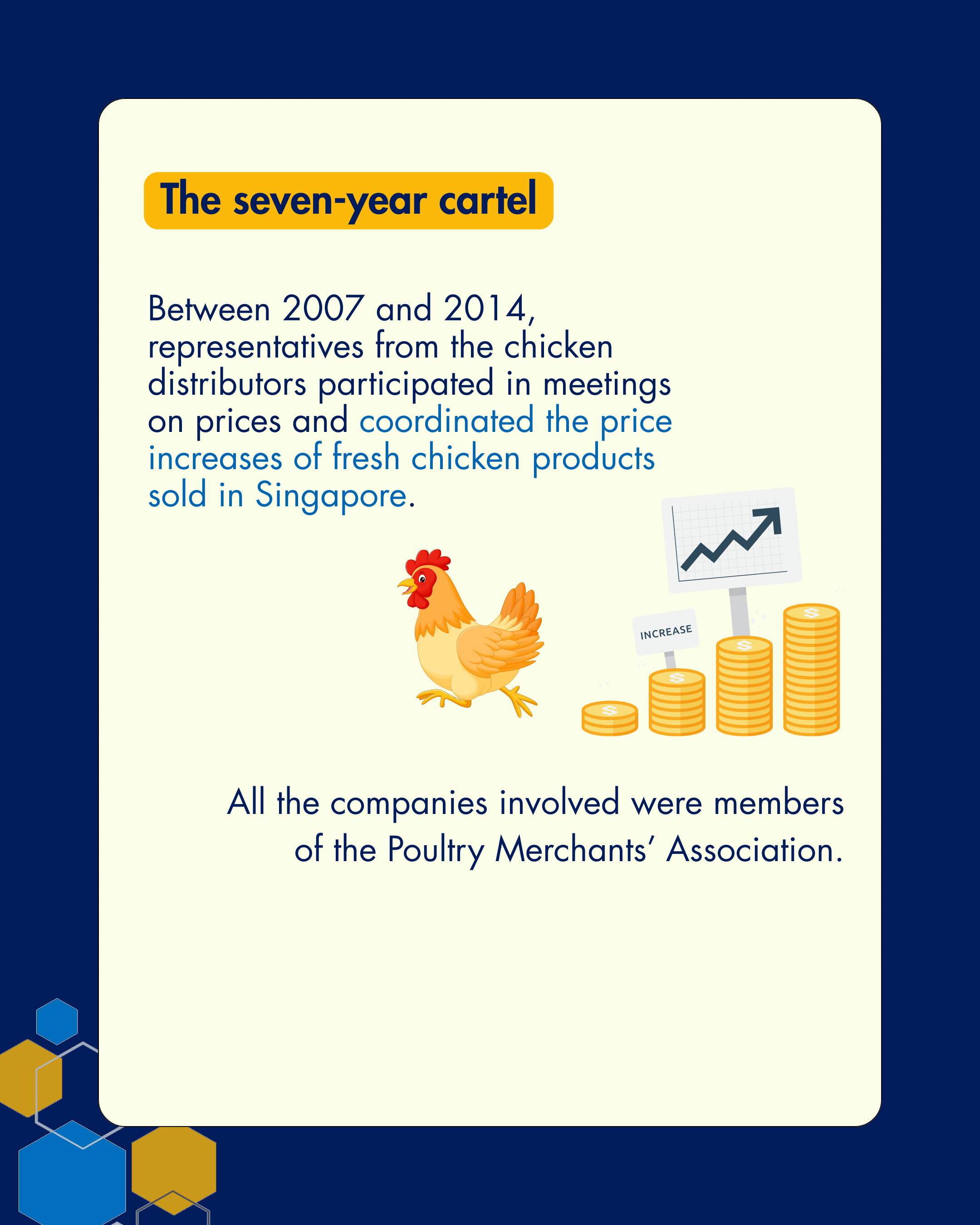 Chicken distributors price fixing